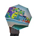 Bocas Del Toro Sign Umbrella - Foldable & Stylish Rain Gear