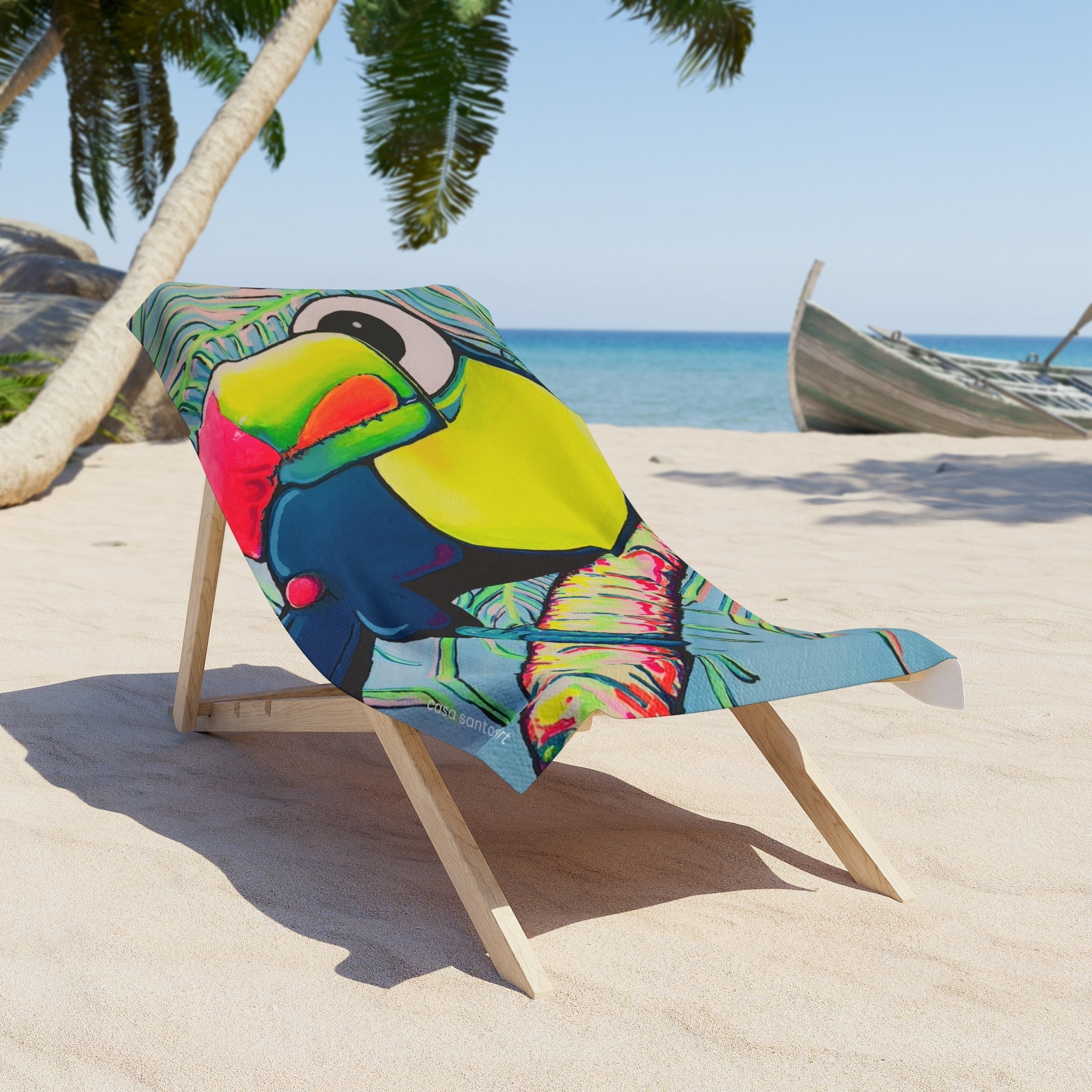Cyclops Toucan Beach Towel for Summer Fun and Vacation Essentials