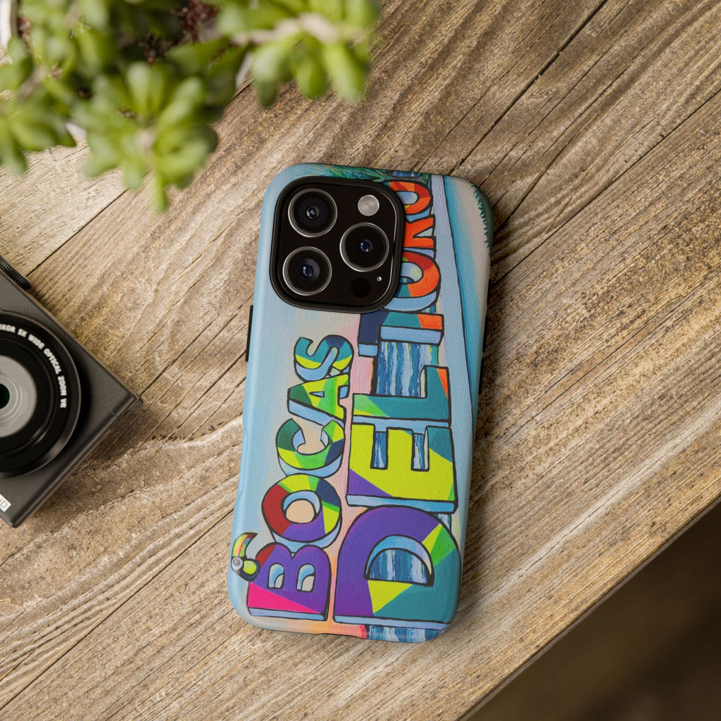 Bocas Del Toro Sign Tough Phone Case