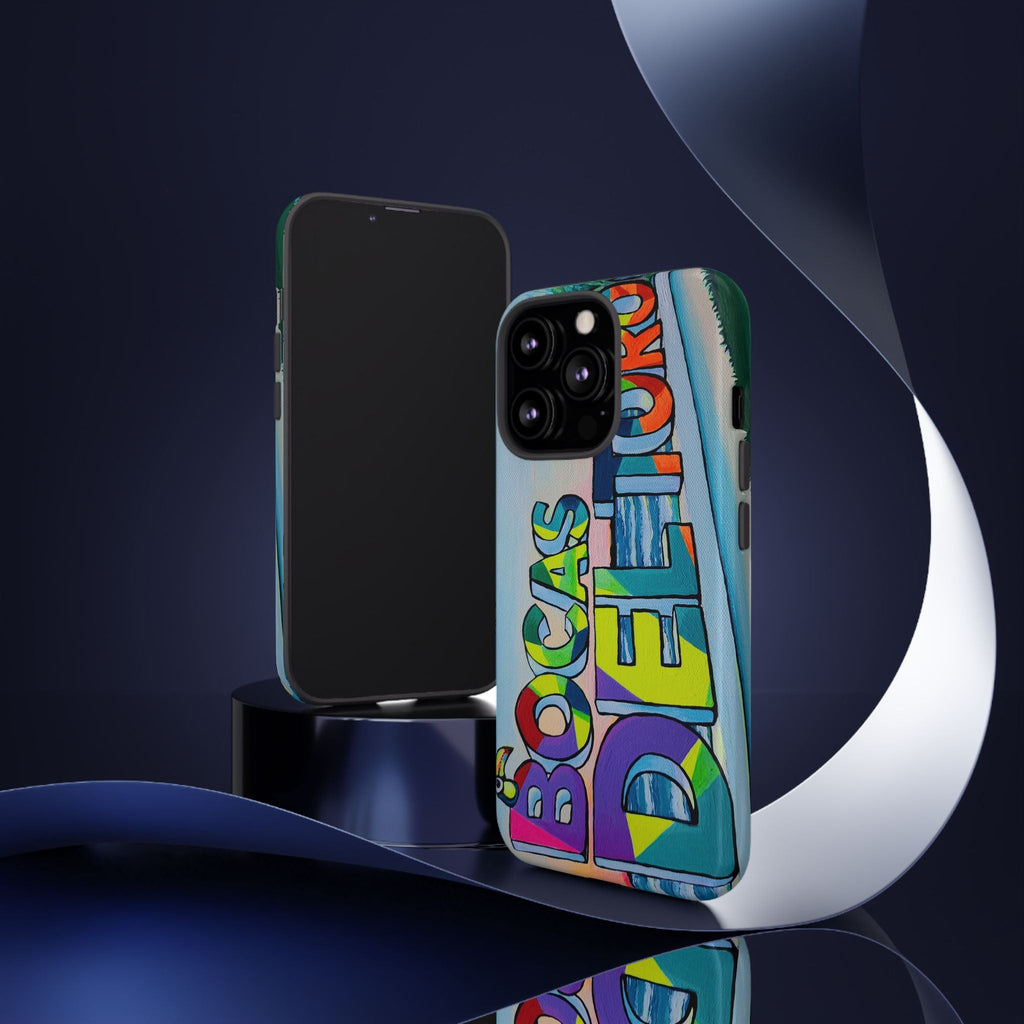 Bocas Del Toro Sign Tough Phone Case