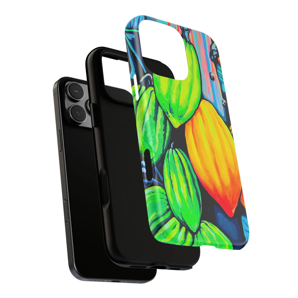 Neon Cacao Tough Phone Case