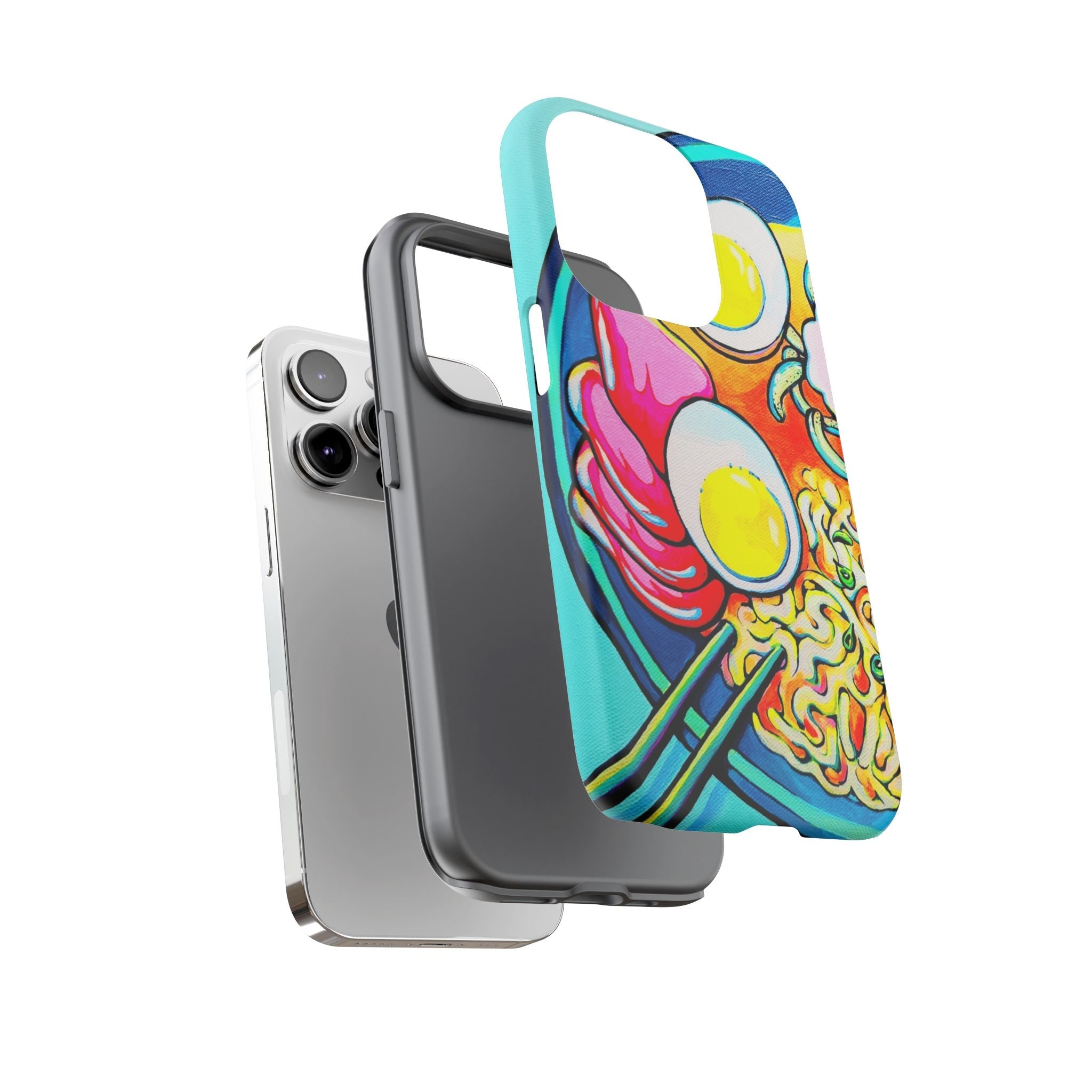 Neon Ramen Tough Phone Case