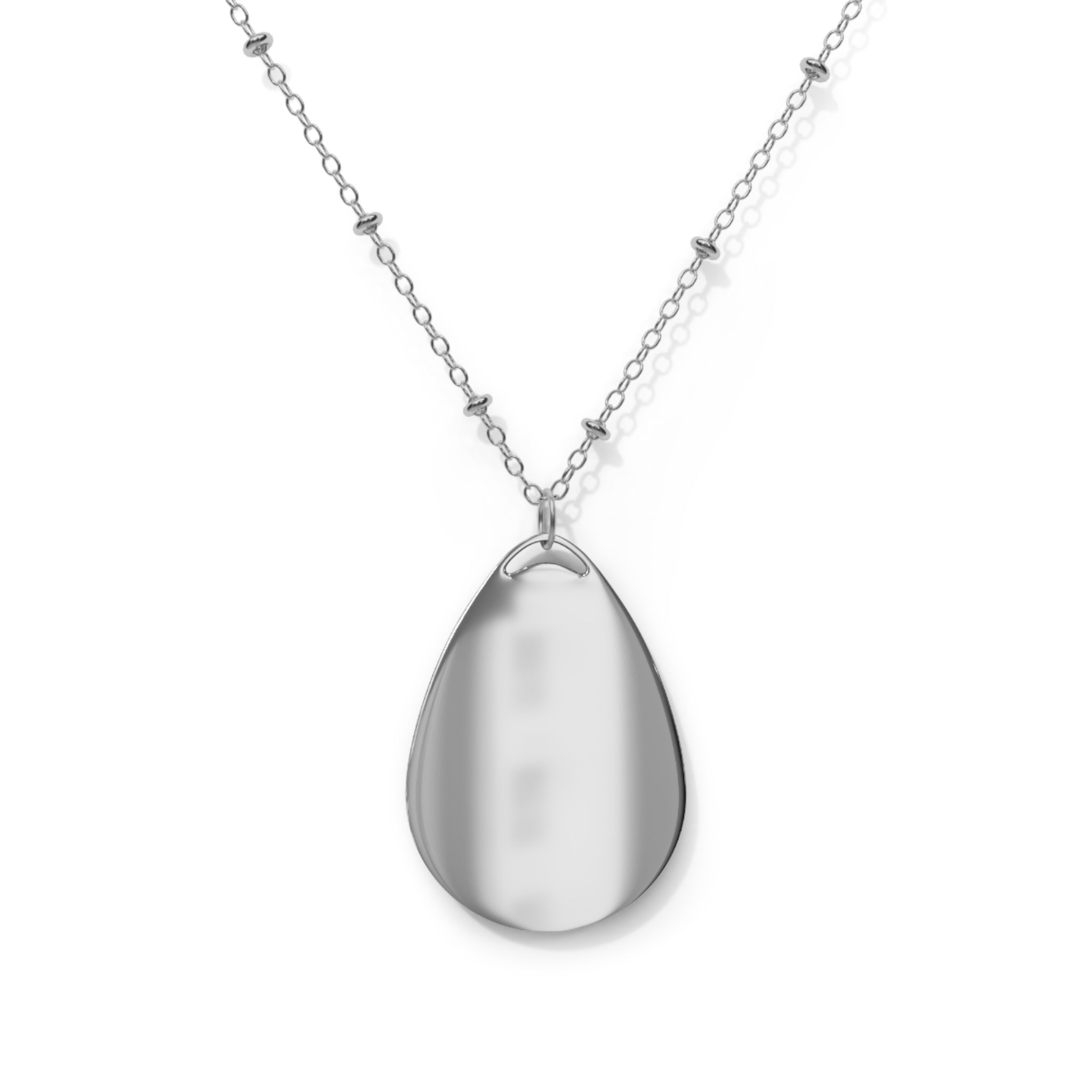 Neon Fried Egg Necklace