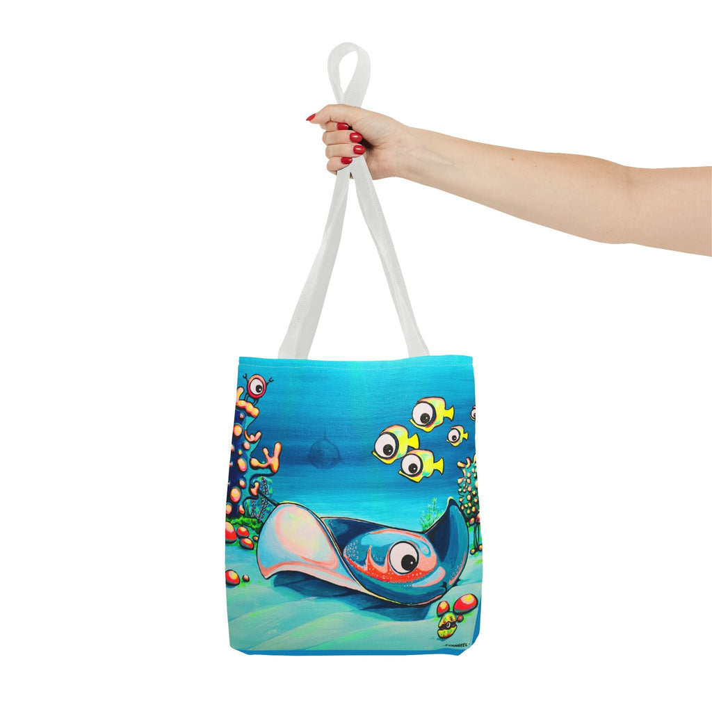 Premium Cyclops Stingray Tote Bag, Original Artist Design, Reusable Shopping Tote, Eco-Friendly