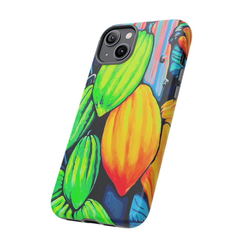 Neon Cacao Tough Phone Case