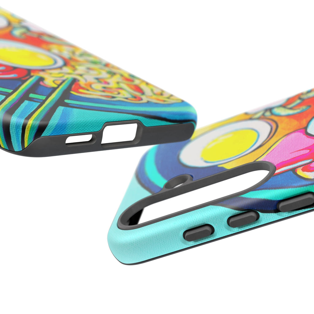 Neon Ramen Tough Phone Case