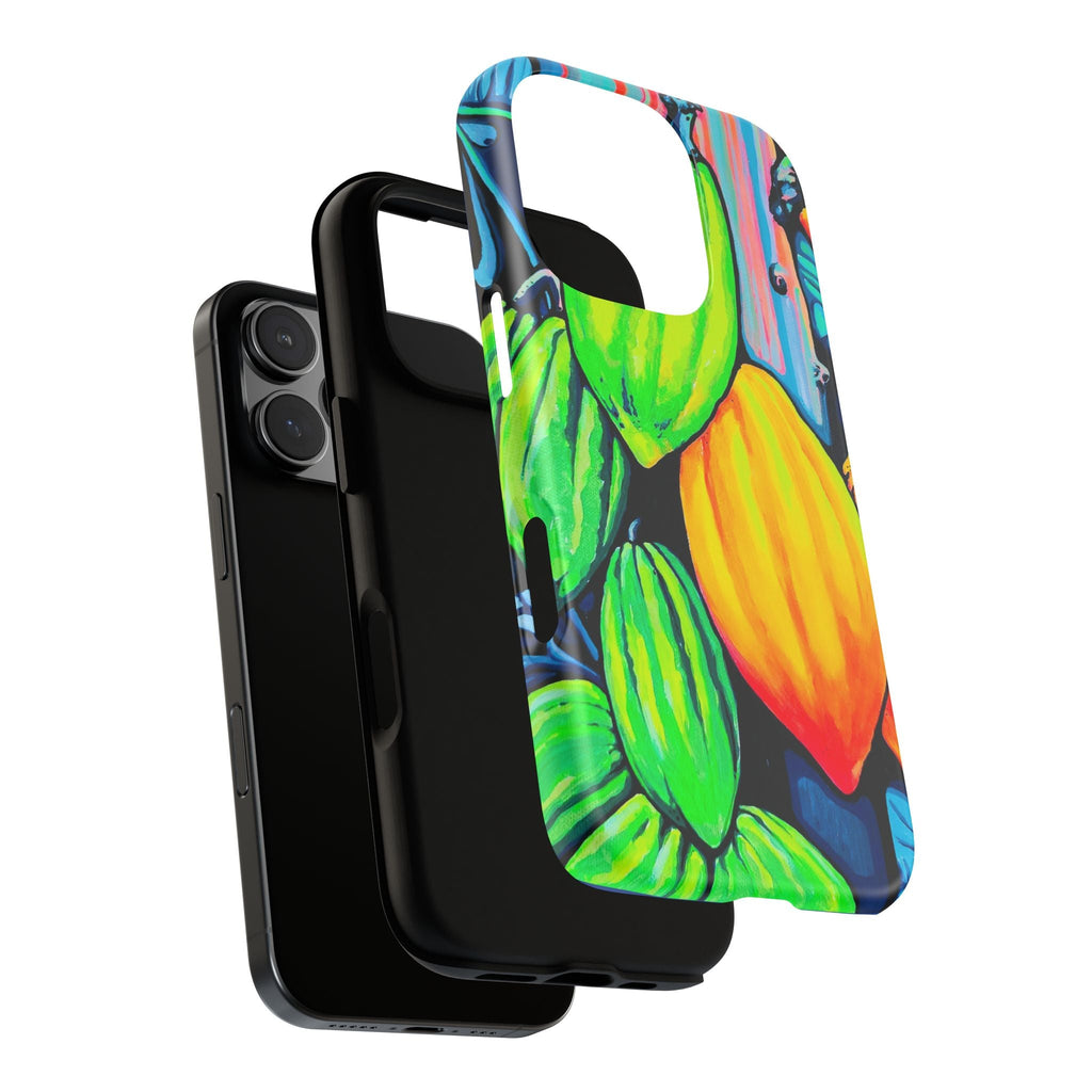 Neon Cacao Tough Phone Case