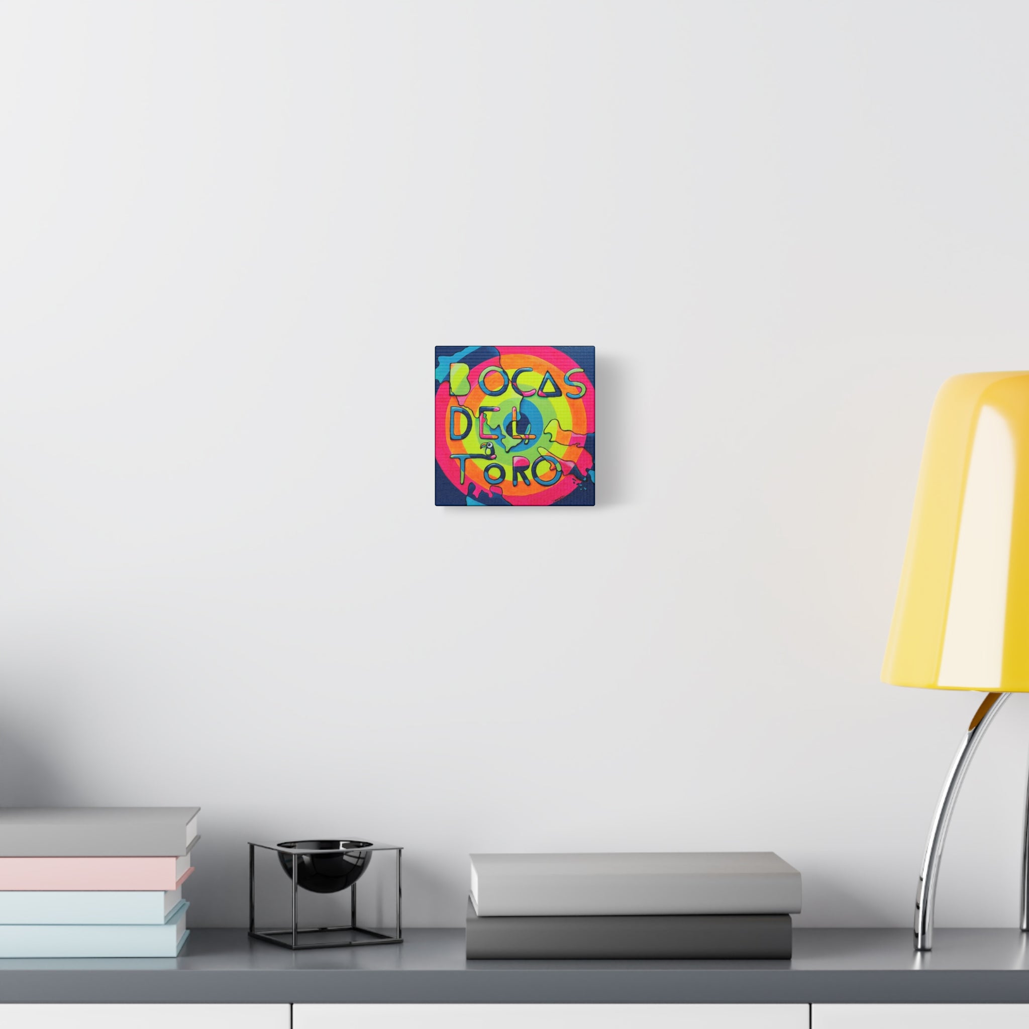 Bocas Del Toro Islands Original Canvas Art Print, Gift, Unique Wall Decor