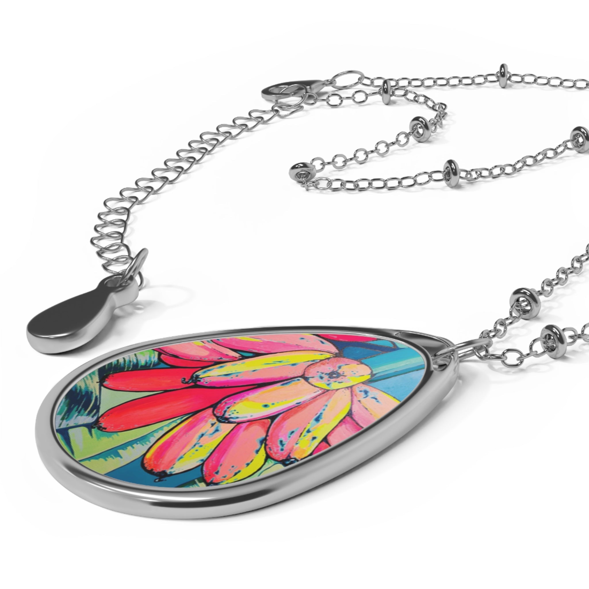 Neon Primitivo Bananas Necklace