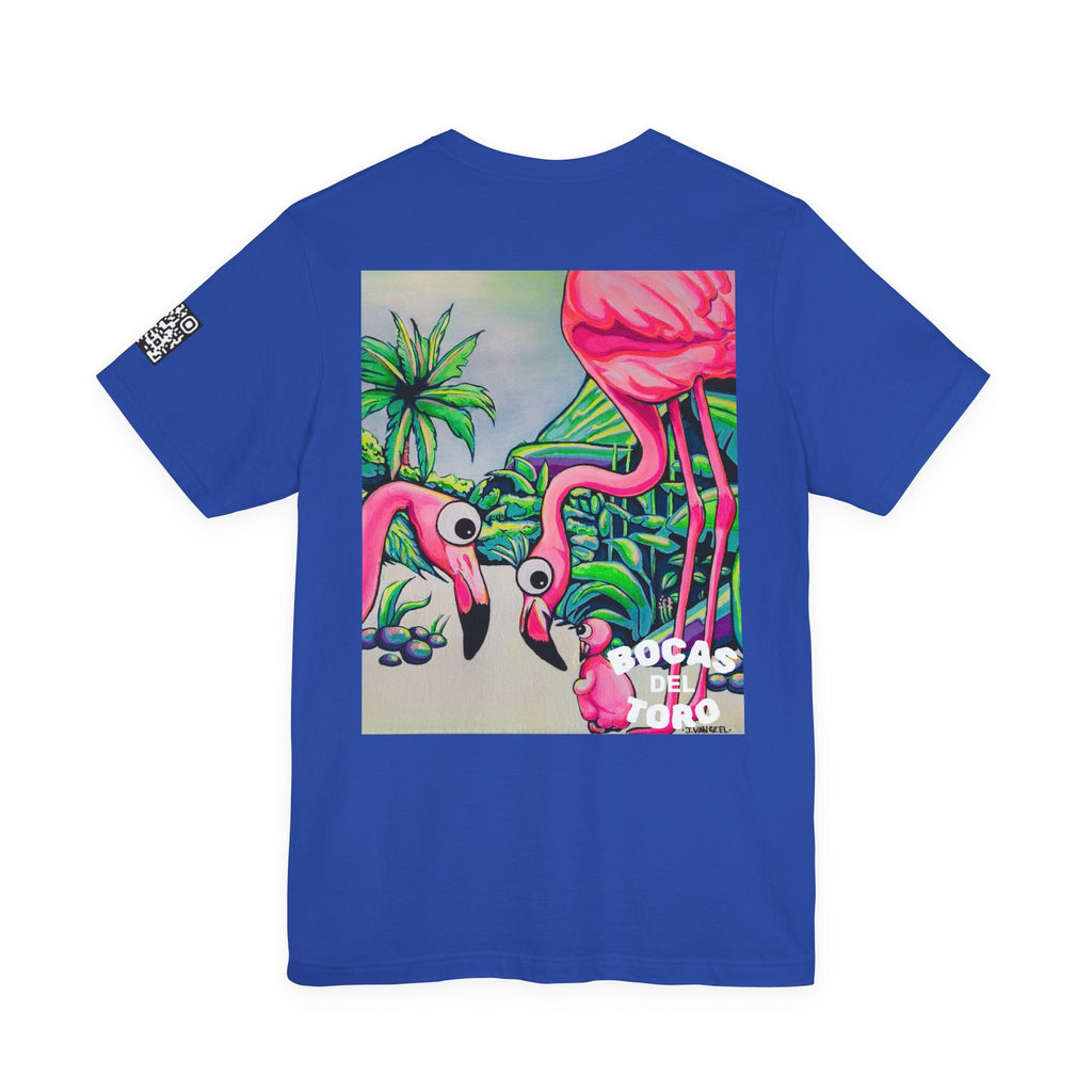Unisex Cyclops Flamingo Family Tee