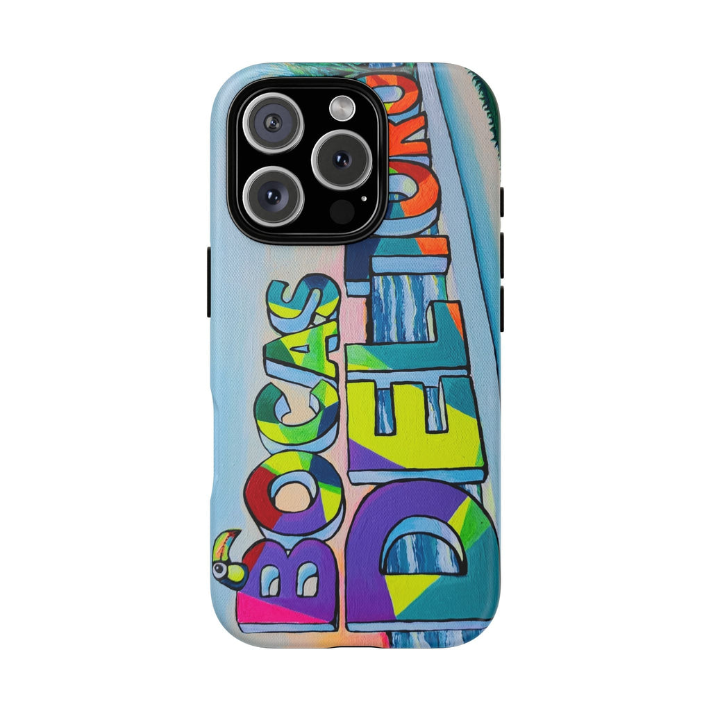 Bocas Del Toro Sign Tough Phone Case