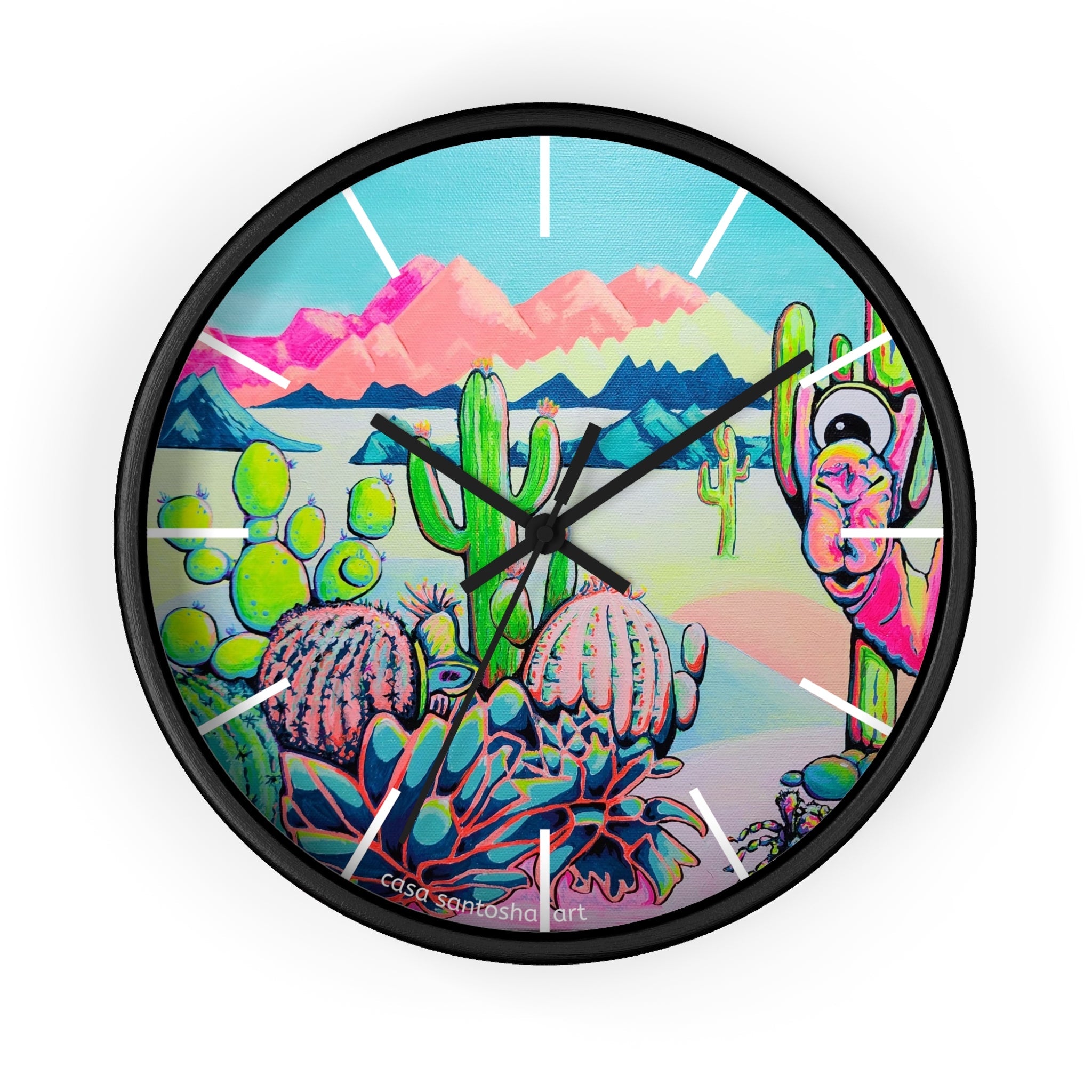 Cyclops Camel Pop Art Wall Clock