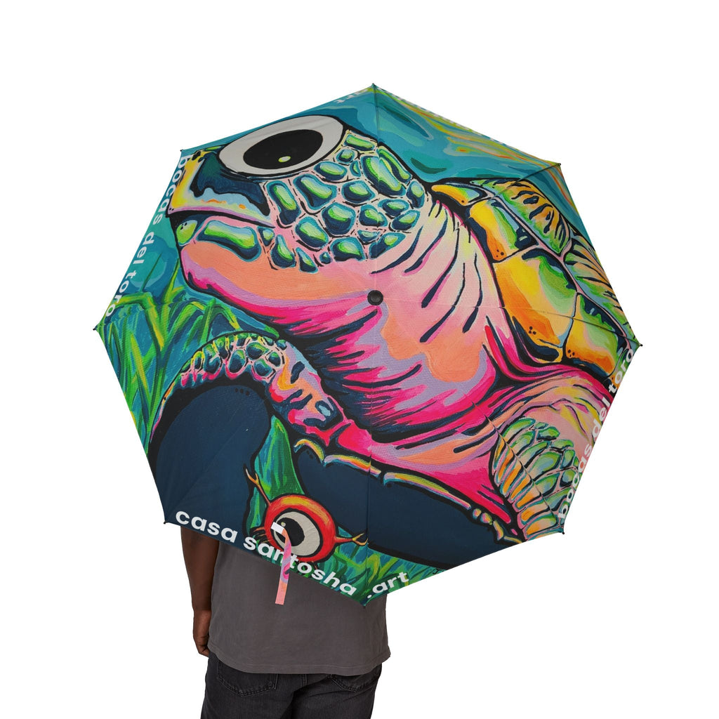 Cyclops Turtle Umbrella - Foldable & Stylish Rain Gear