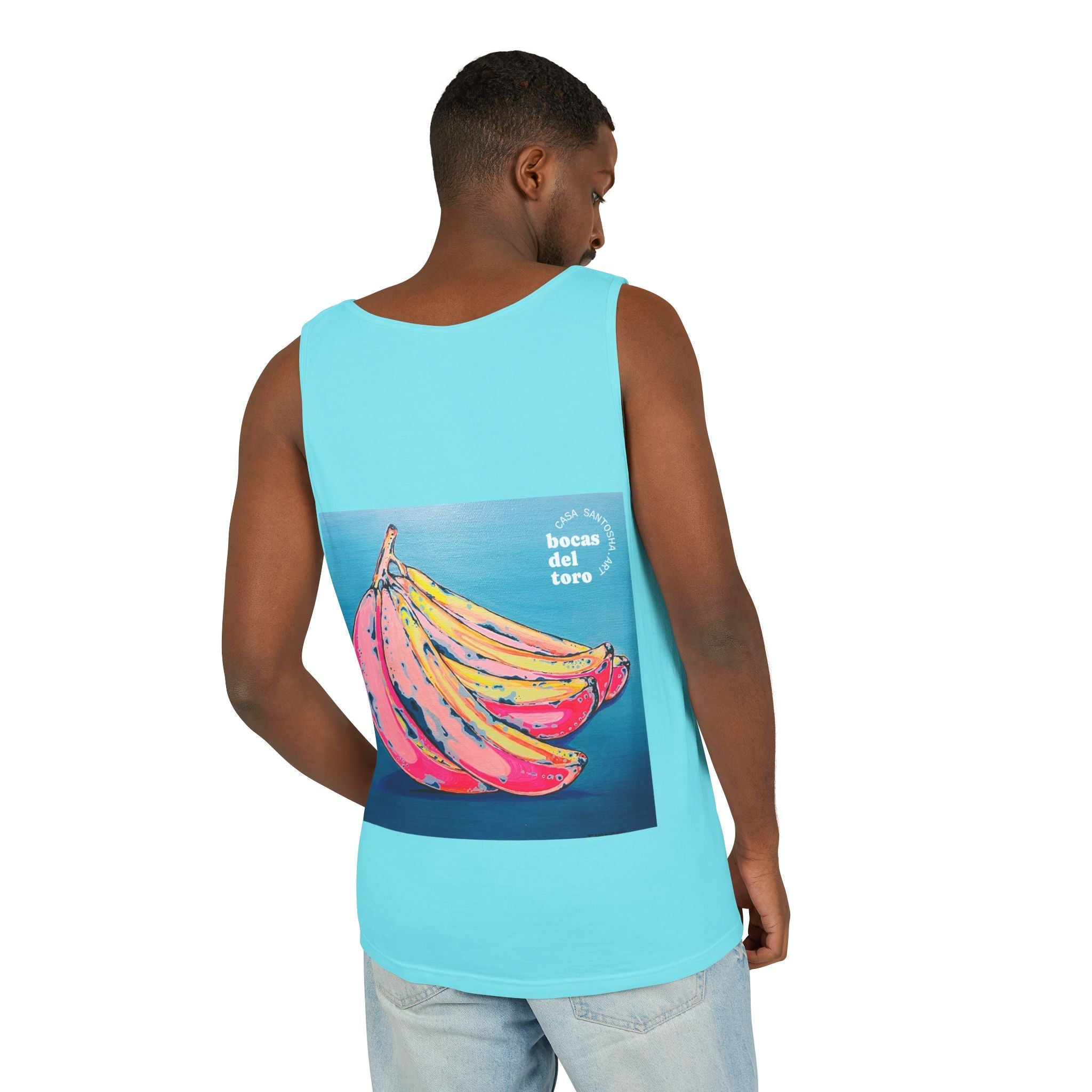 Unisex Neon Bananas Tank Top - Perfect for Summer Vibes