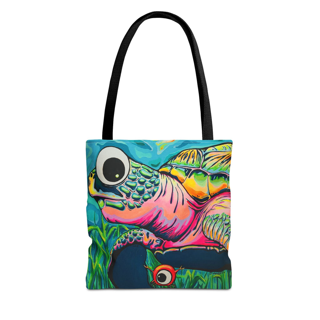 Premium Cyclops Turtle Tote Bag, Original Artist Design, Reusable Shopping Tote,  Eco-Friendly