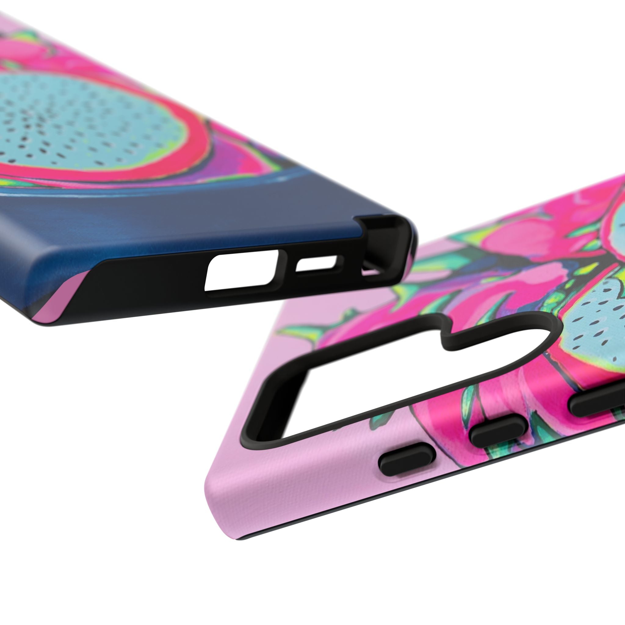 Neon Pink Dragon Fruit Tough Phone Case