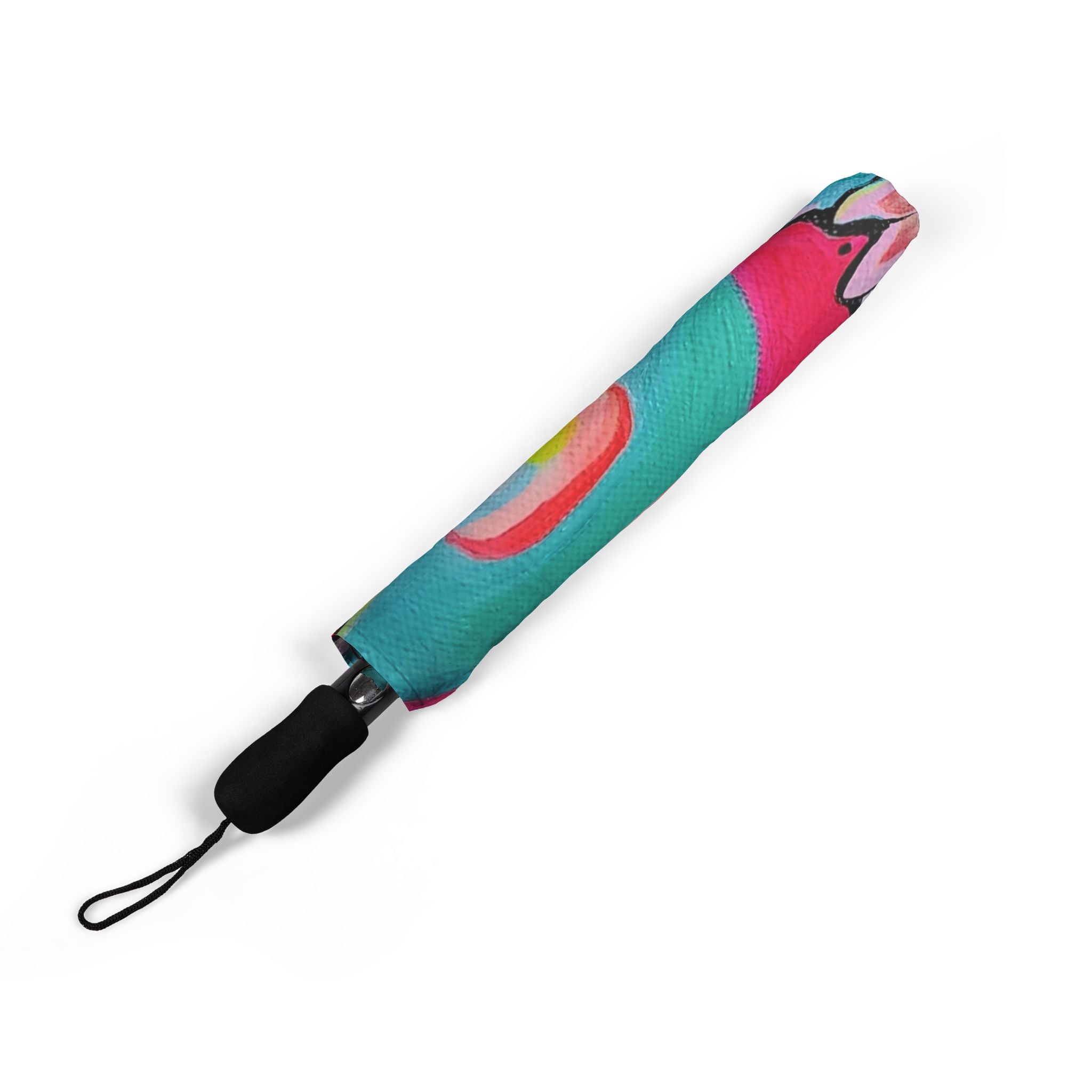 Trippy Mushrooms Umbrella - Foldable & Stylish Rain Gear