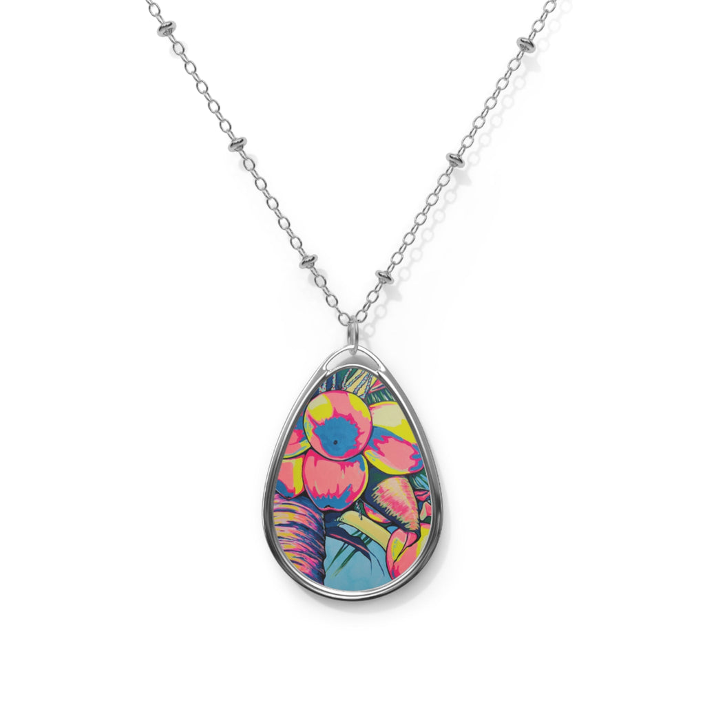 Neon Coconuts Necklace