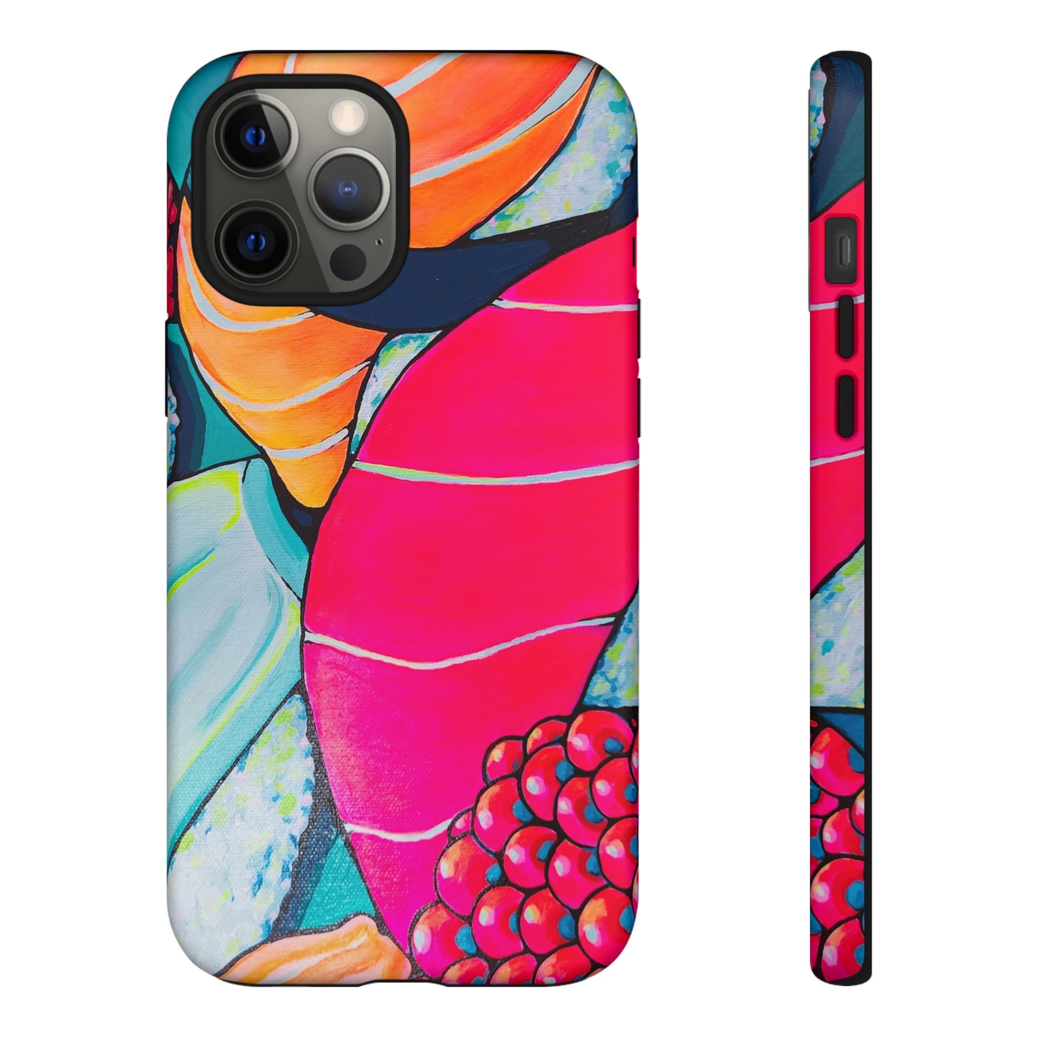 Neon Sushi Tough Phone Case