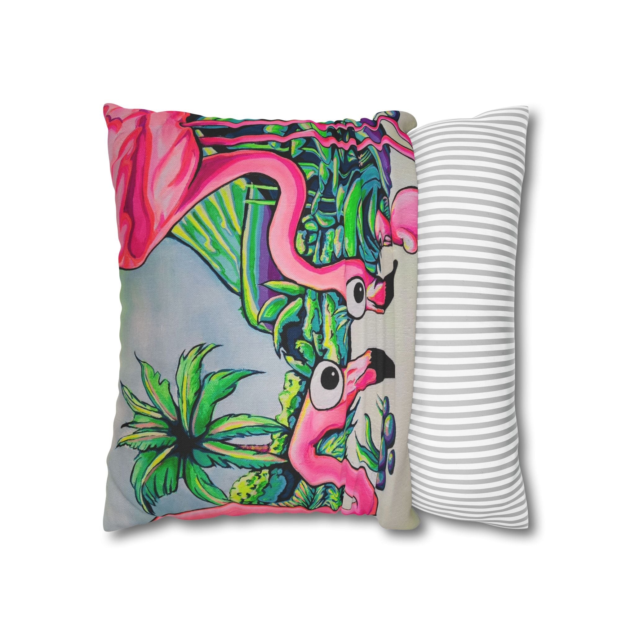 Cyclops Flamingo Family Pillowcase, Cover Only
