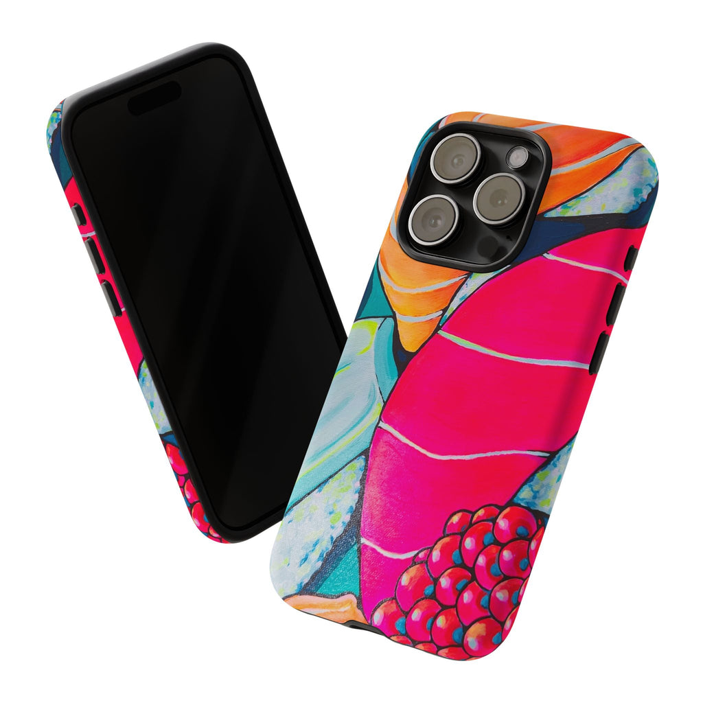 Neon Sushi Tough Phone Case