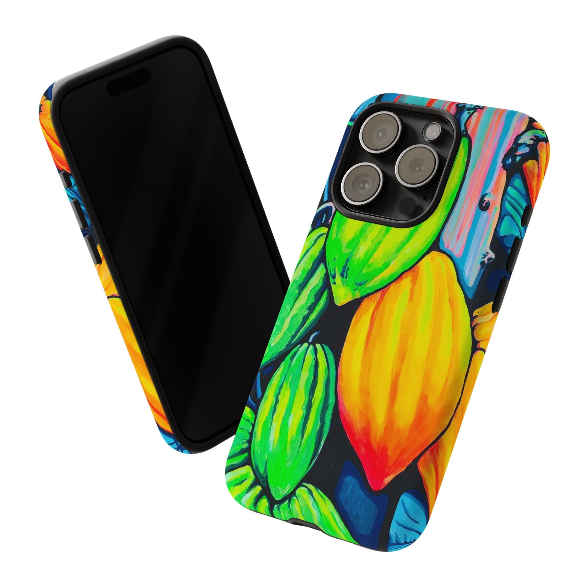 Neon Cacao Tough Phone Case