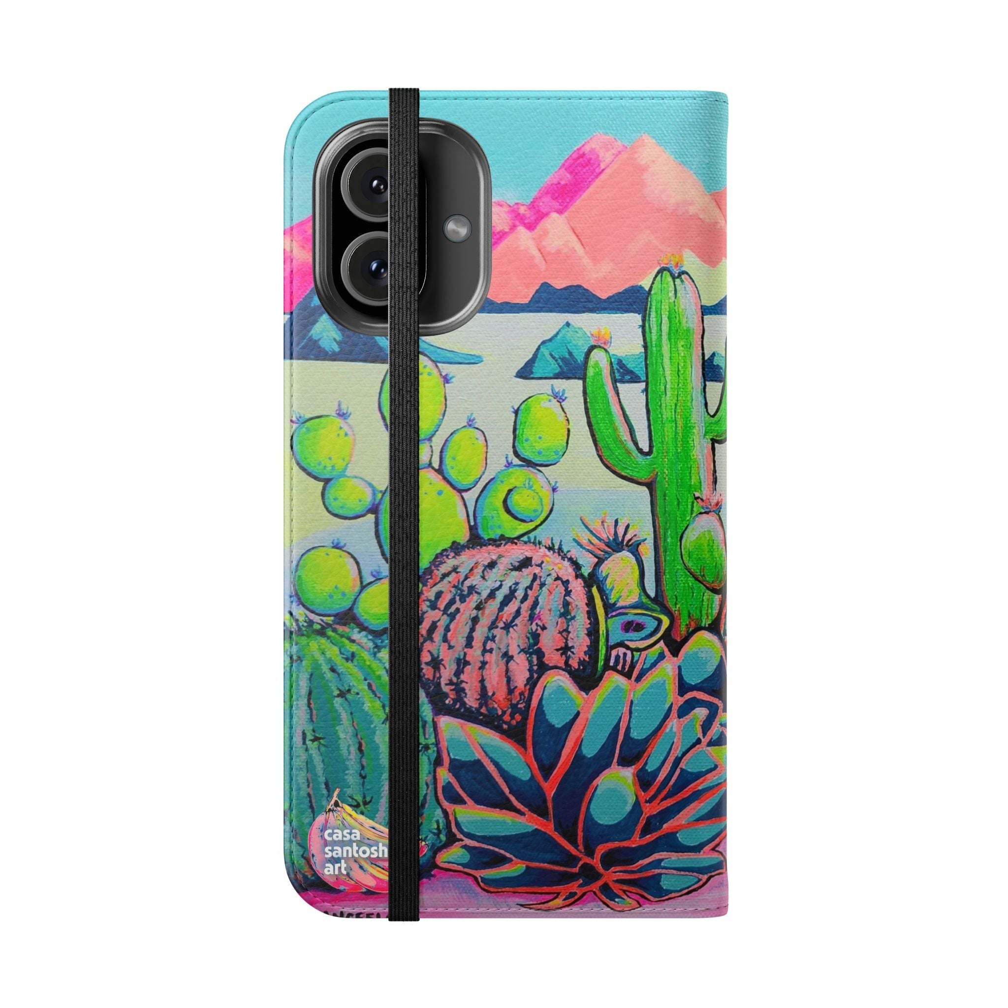 Cyclops Camel Flip Phone Case – Wallet Cover with Card Slots