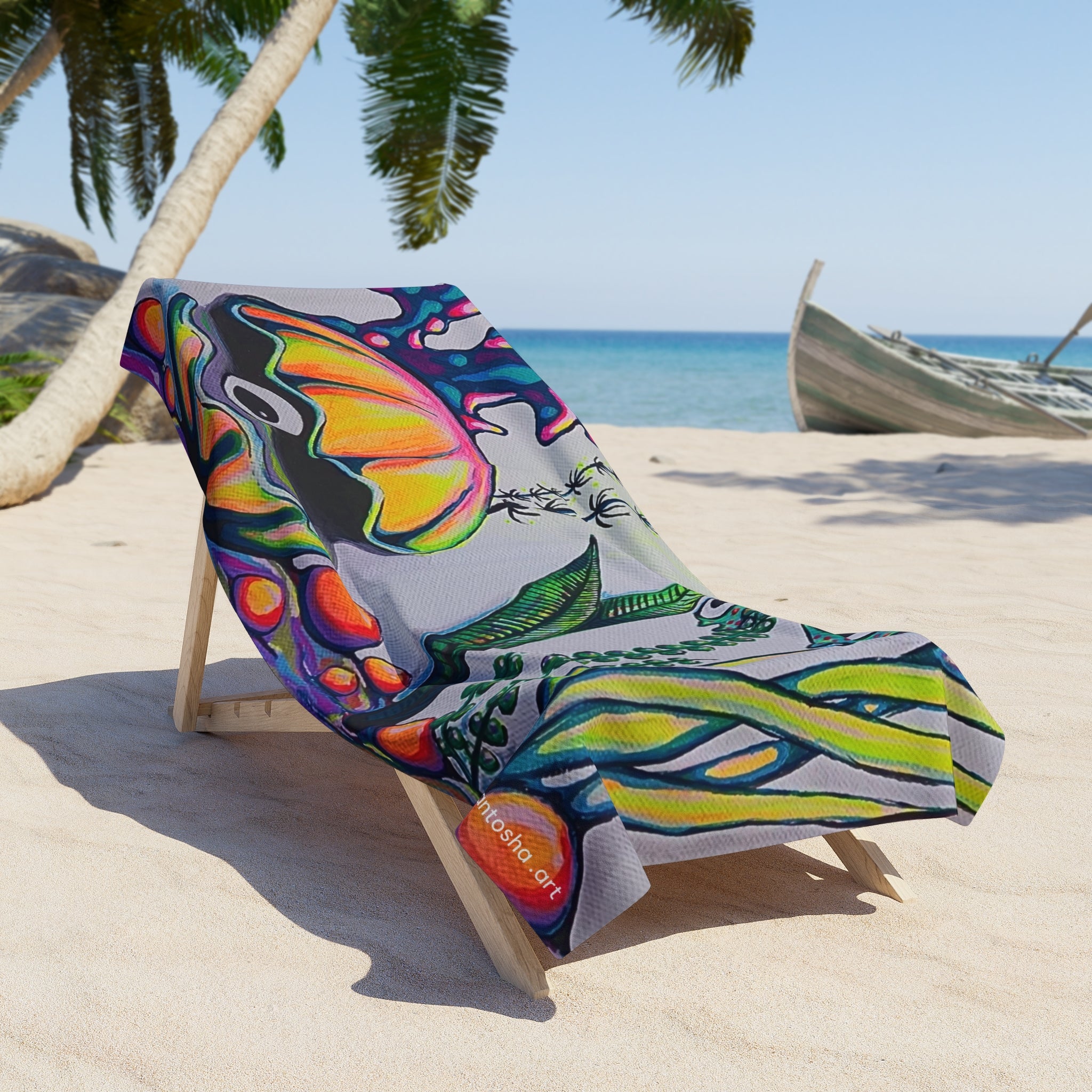 Cyclops Clam Beach Towel for Summer Fun and Vacation Essentials