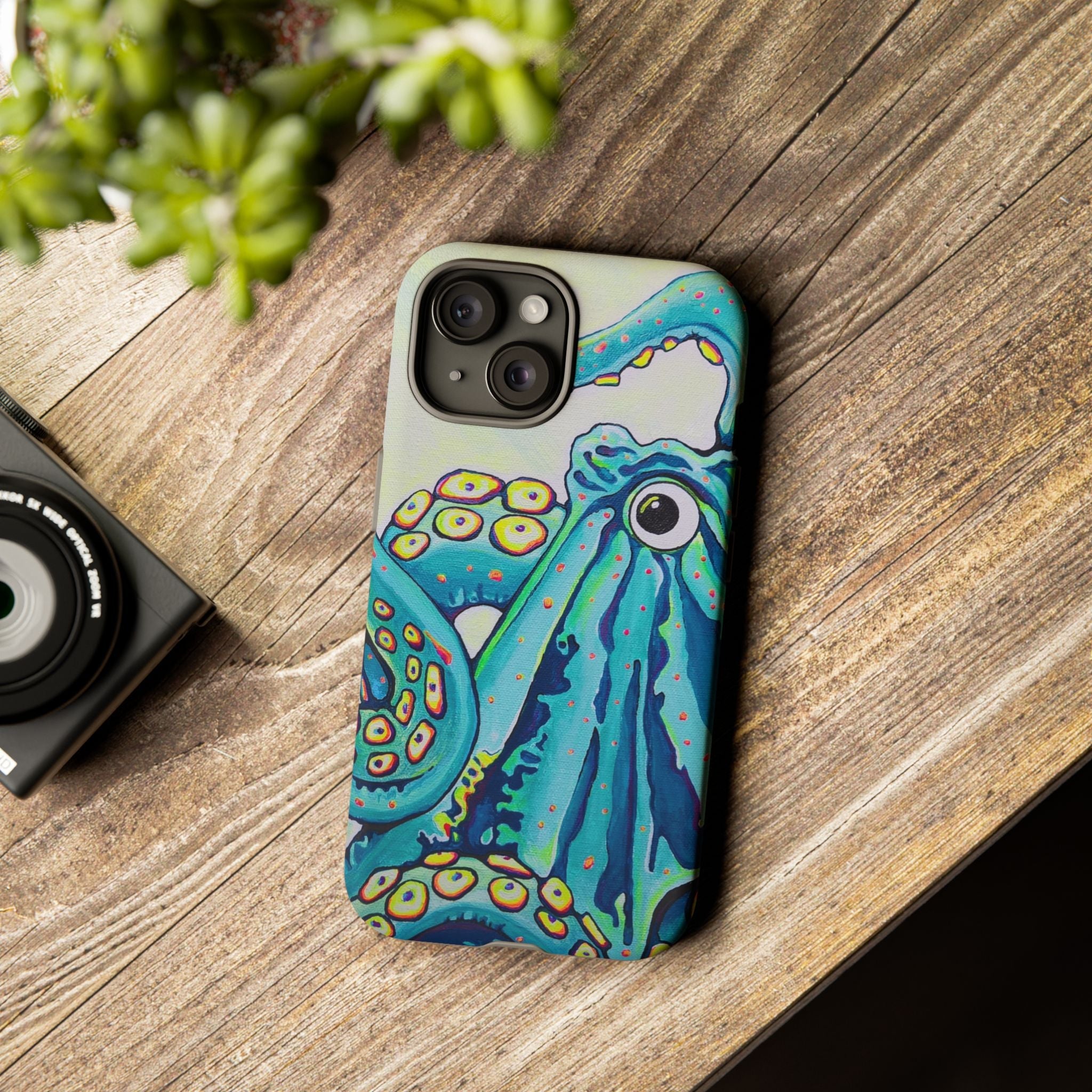 Cyclops Octopus Tough Phone Case