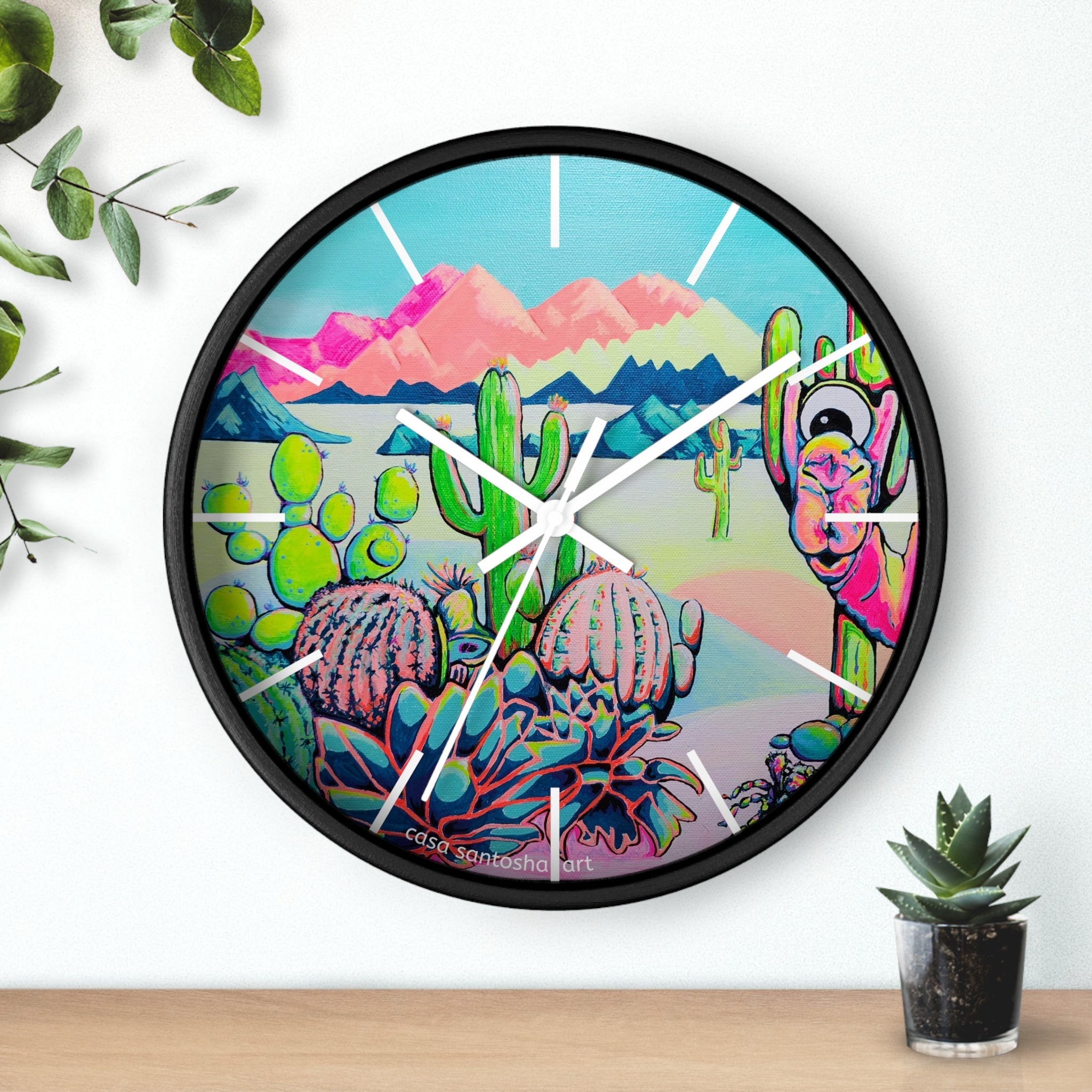 Cyclops Camel Pop Art Wall Clock