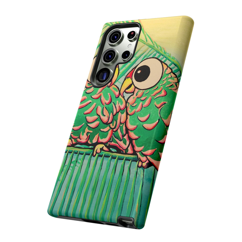 Chatty Cyclops Parrots Tough Phone Case