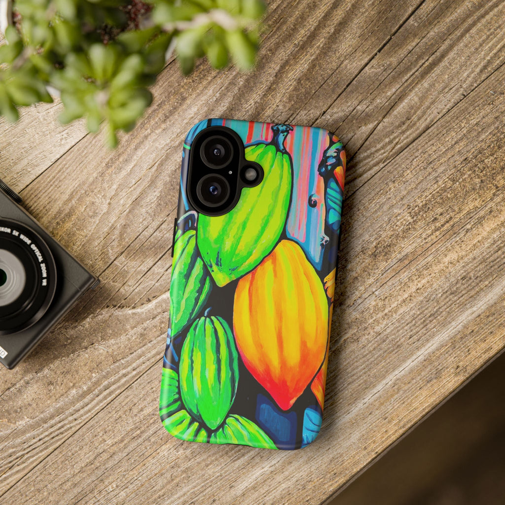 Neon Cacao Tough Phone Case