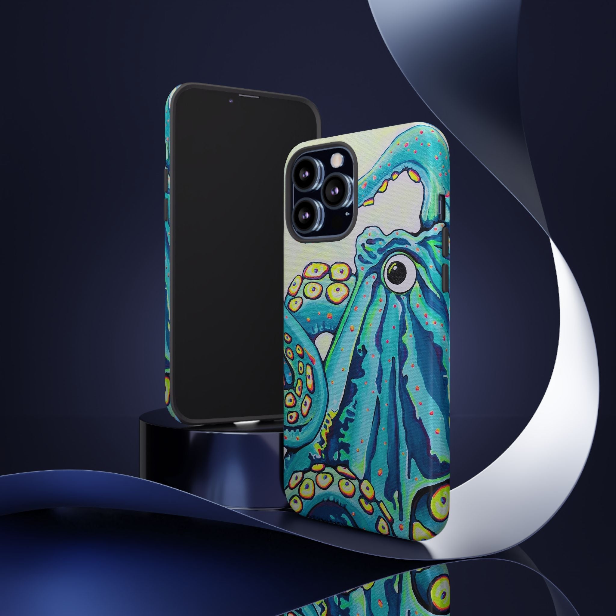 Cyclops Octopus Tough Phone Case