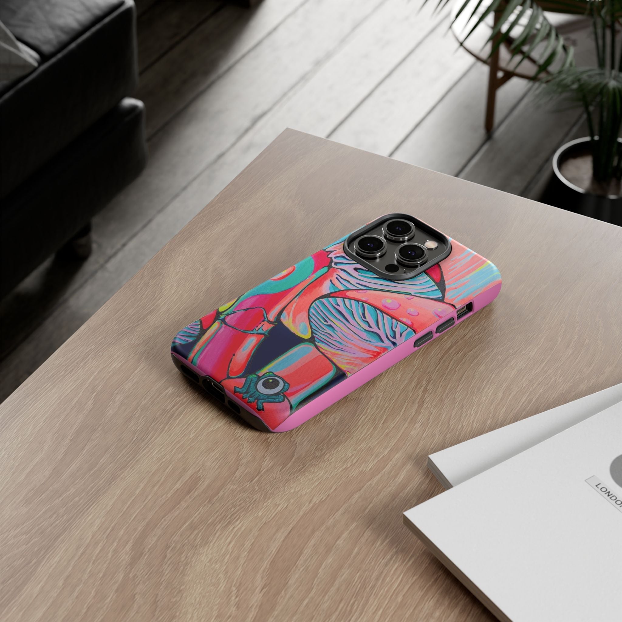 Neon Sushi Tough Phone Case