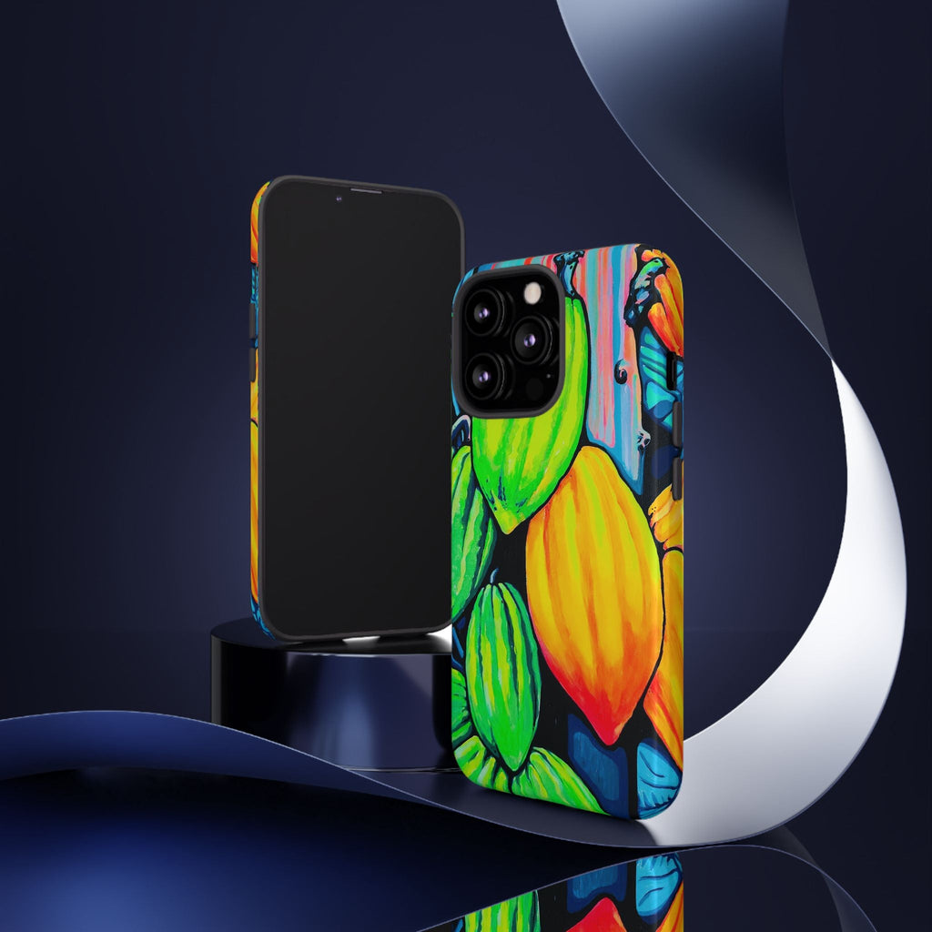 Neon Cacao Tough Phone Case