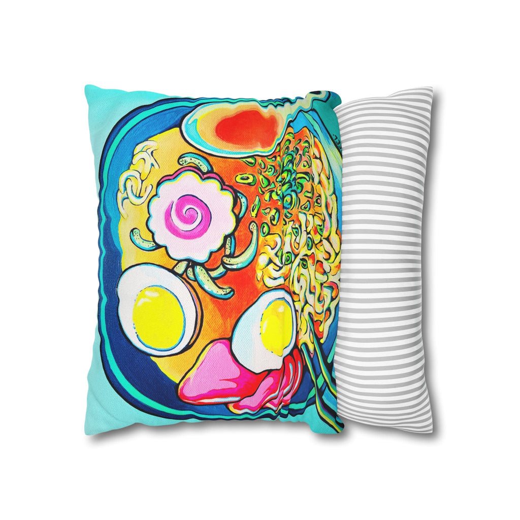 Neon Ramen Pillowcase, Cover Only
