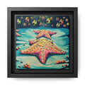 Framed Cyclops Starfish Canvas Print