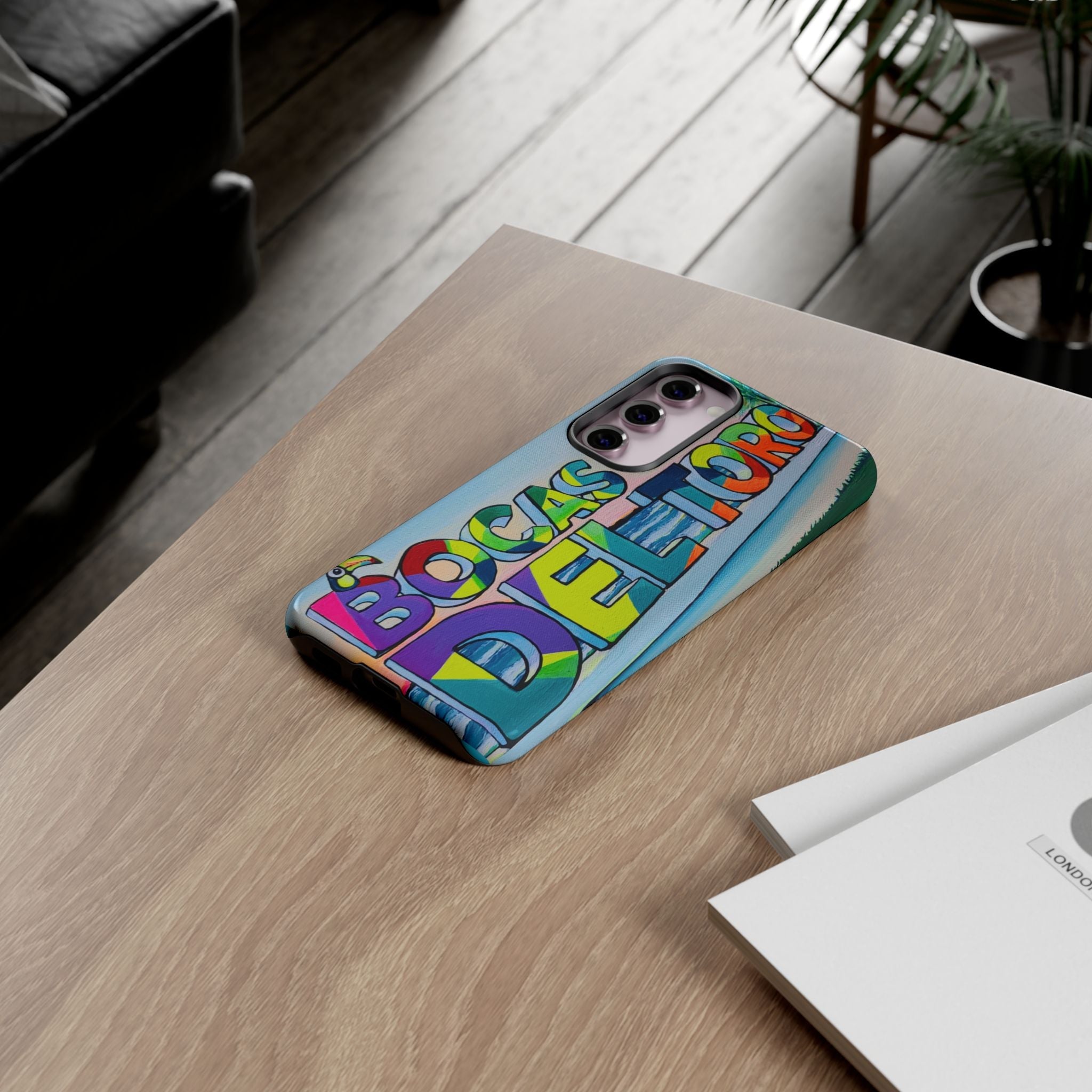Bocas Del Toro Sign Tough Phone Case