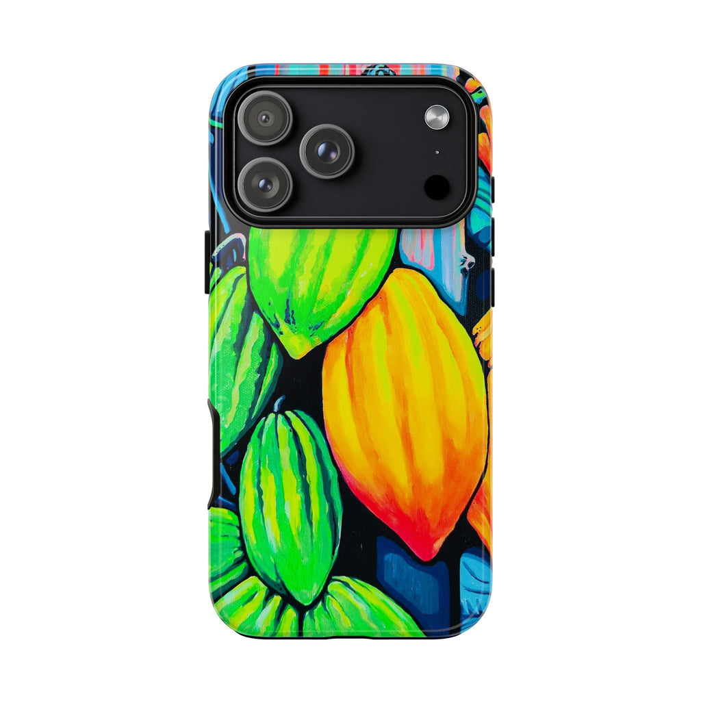 Neon Cacao Tough Phone Case