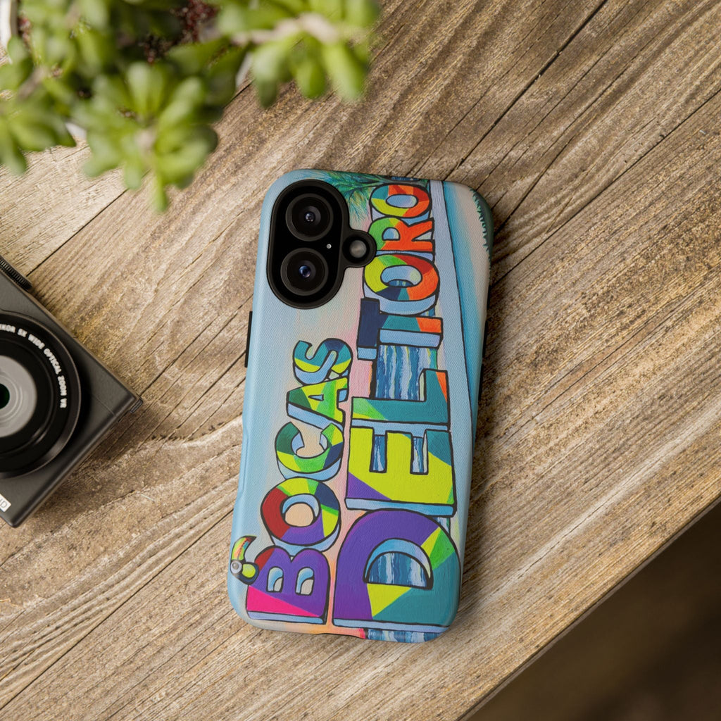 Bocas Del Toro Sign Tough Phone Case