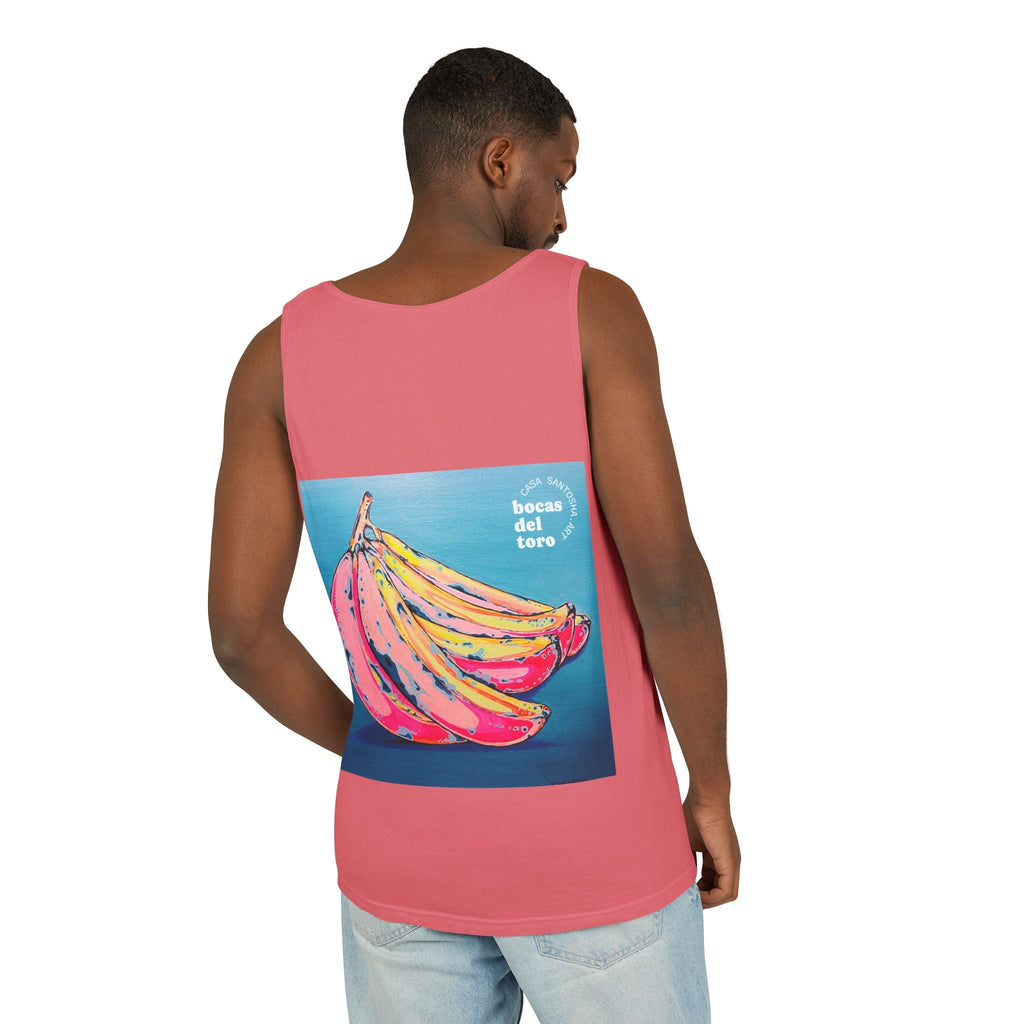 Unisex Neon Bananas Tank Top - Perfect for Summer Vibes
