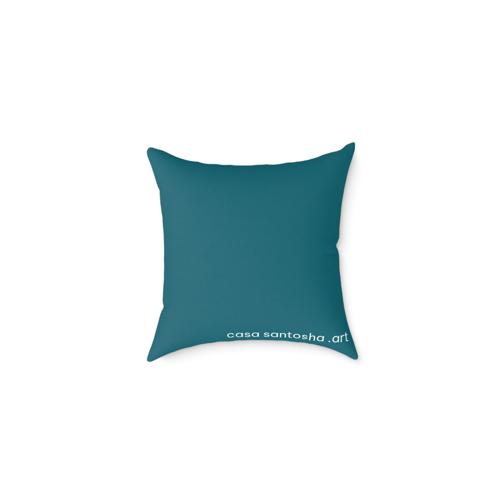 Cyclops Octopus Art Canvas Decorative Pillow