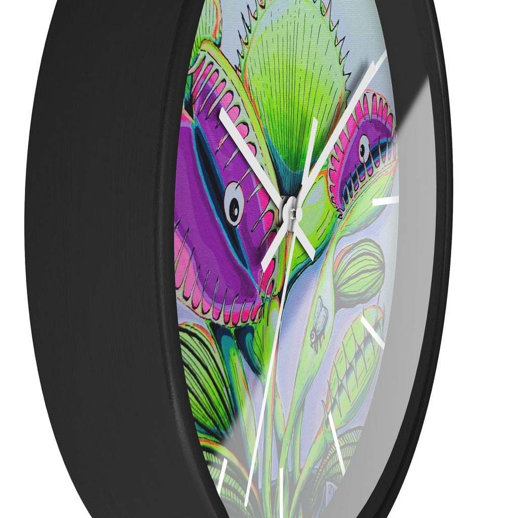 Cyclops Venus Fly Trap Pop Art Wall Clock
