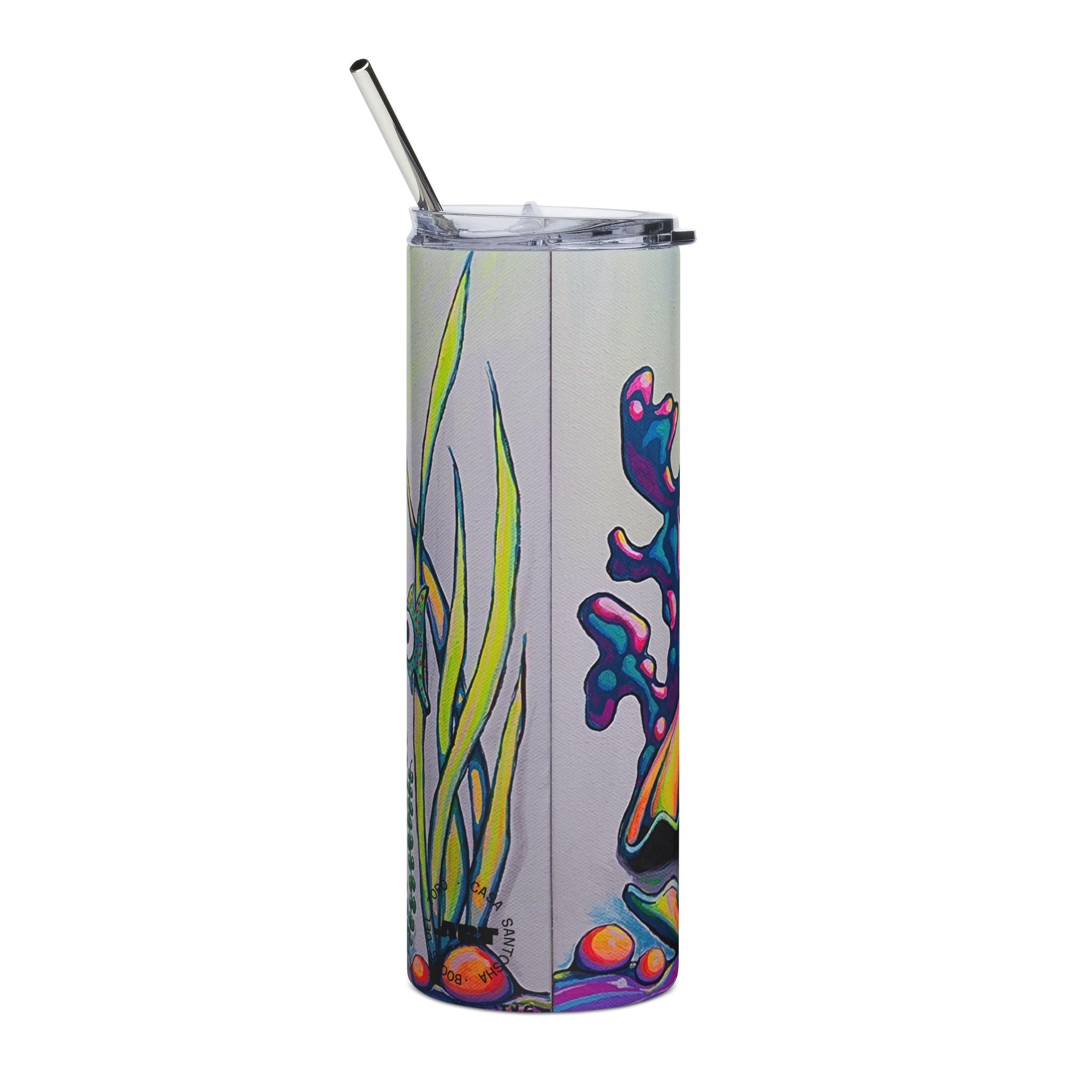 Cyclops Clam Stainless Steel Tumbler, 20oz | Fun Travel Mug, Eco-Friendly