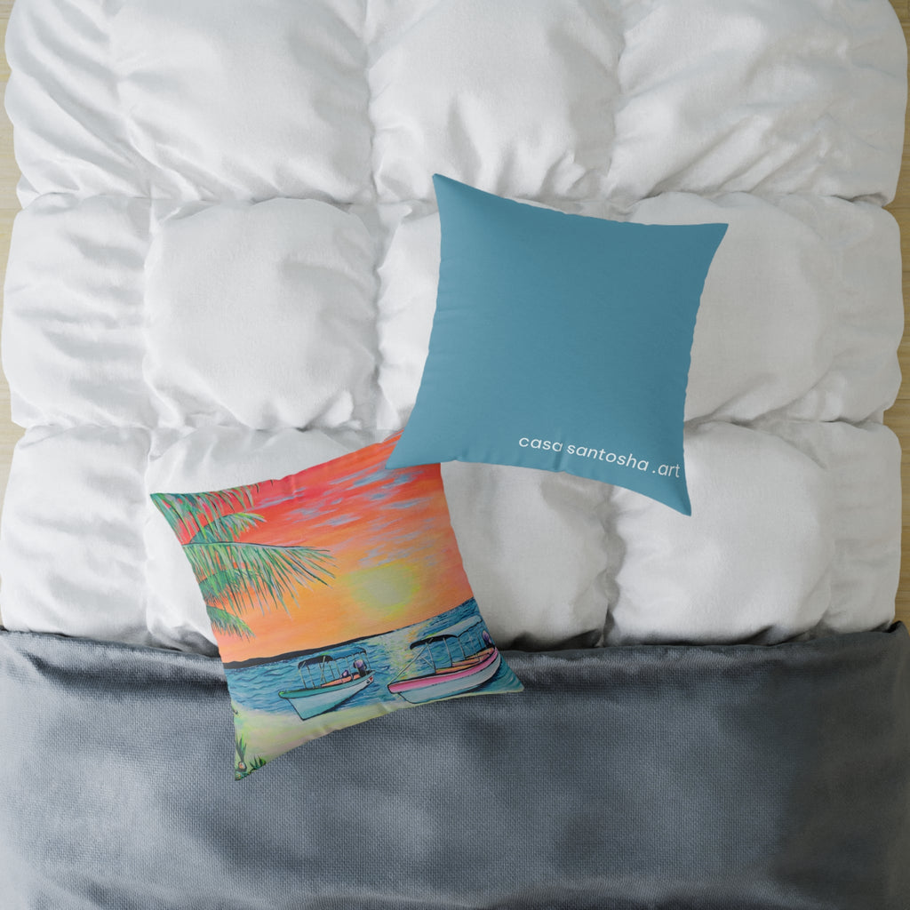 Panga Express Art Canvas Decorative Pillow