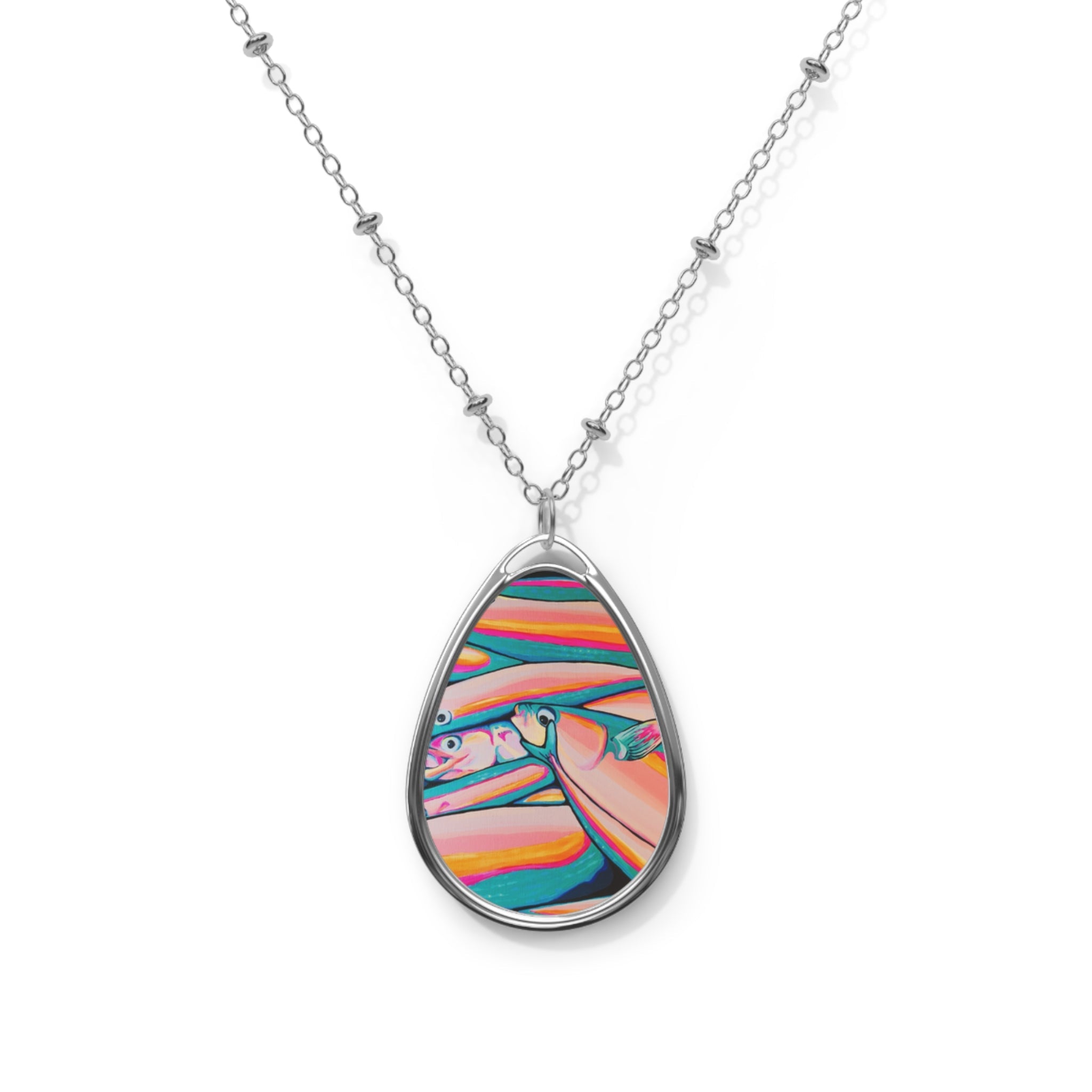 Neon Fish Necklace