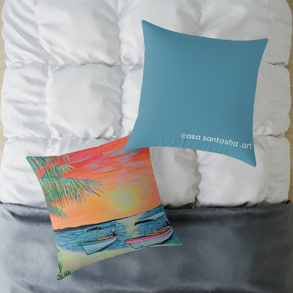 Panga Express Art Canvas Decorative Pillow