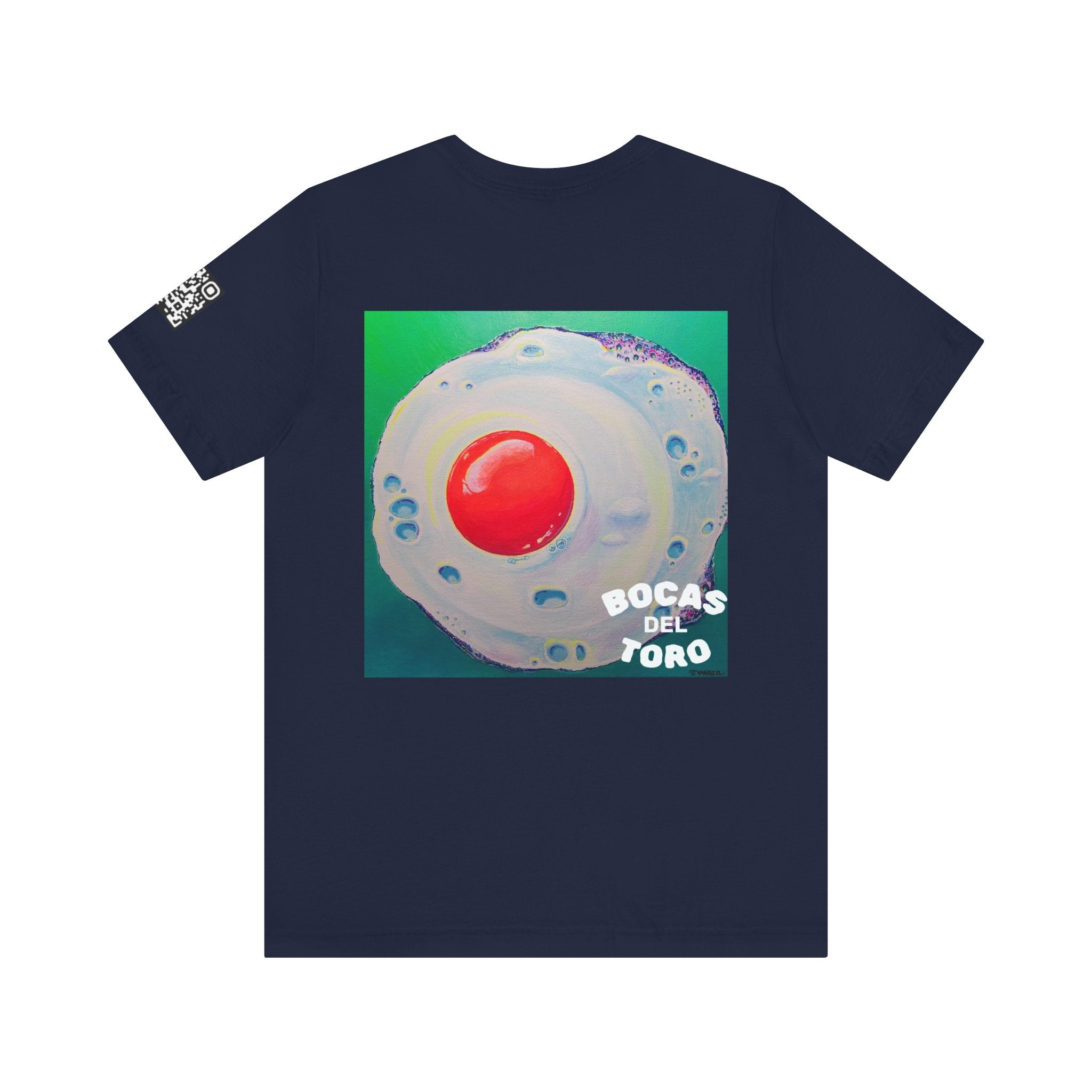 Unisex Neon Fried Egg Tee