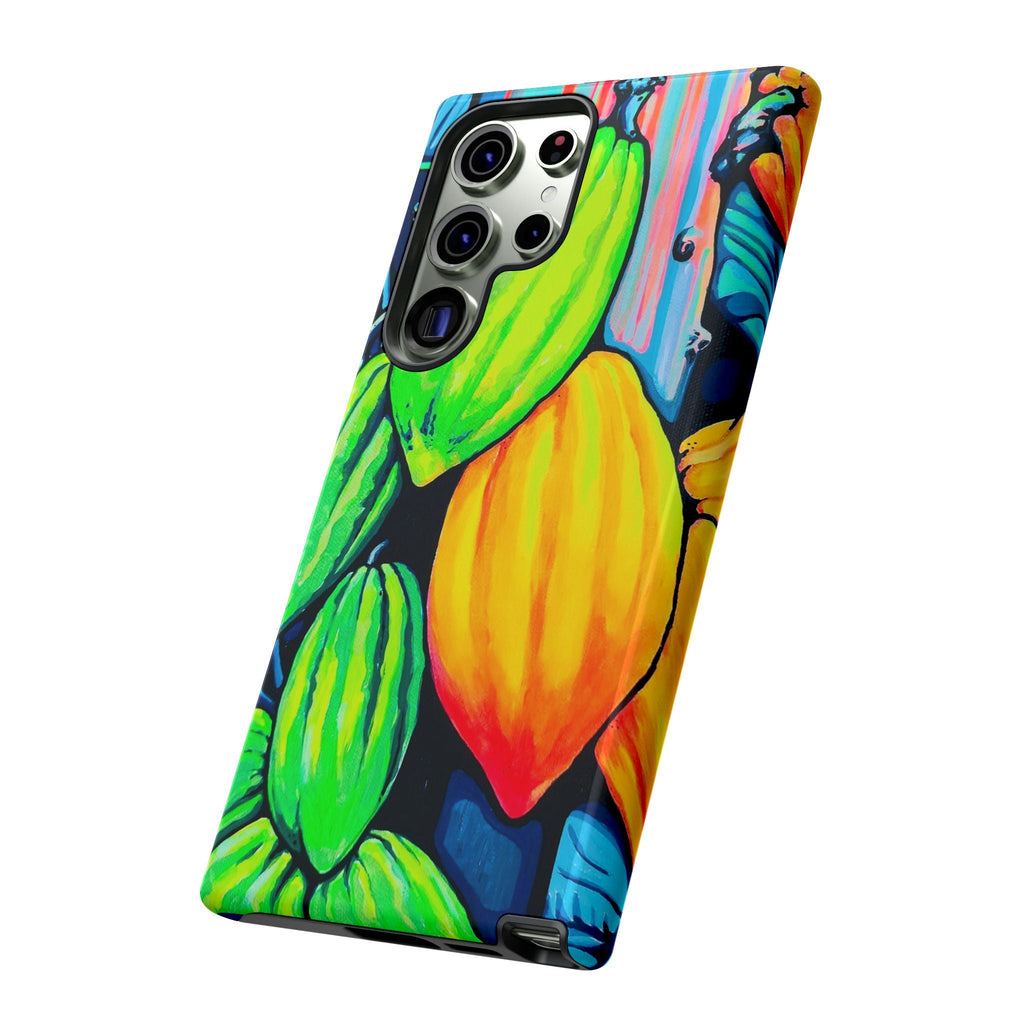 Neon Cacao Tough Phone Case