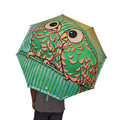 Chatty Cyclops Parrots Umbrella - Foldable & Stylish Rain Gear
